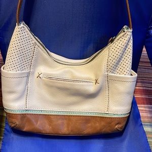 The Sak leather shoulder bag in Good Used Condition